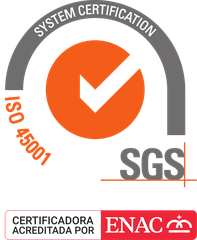 Certificado ISO 45001:2018